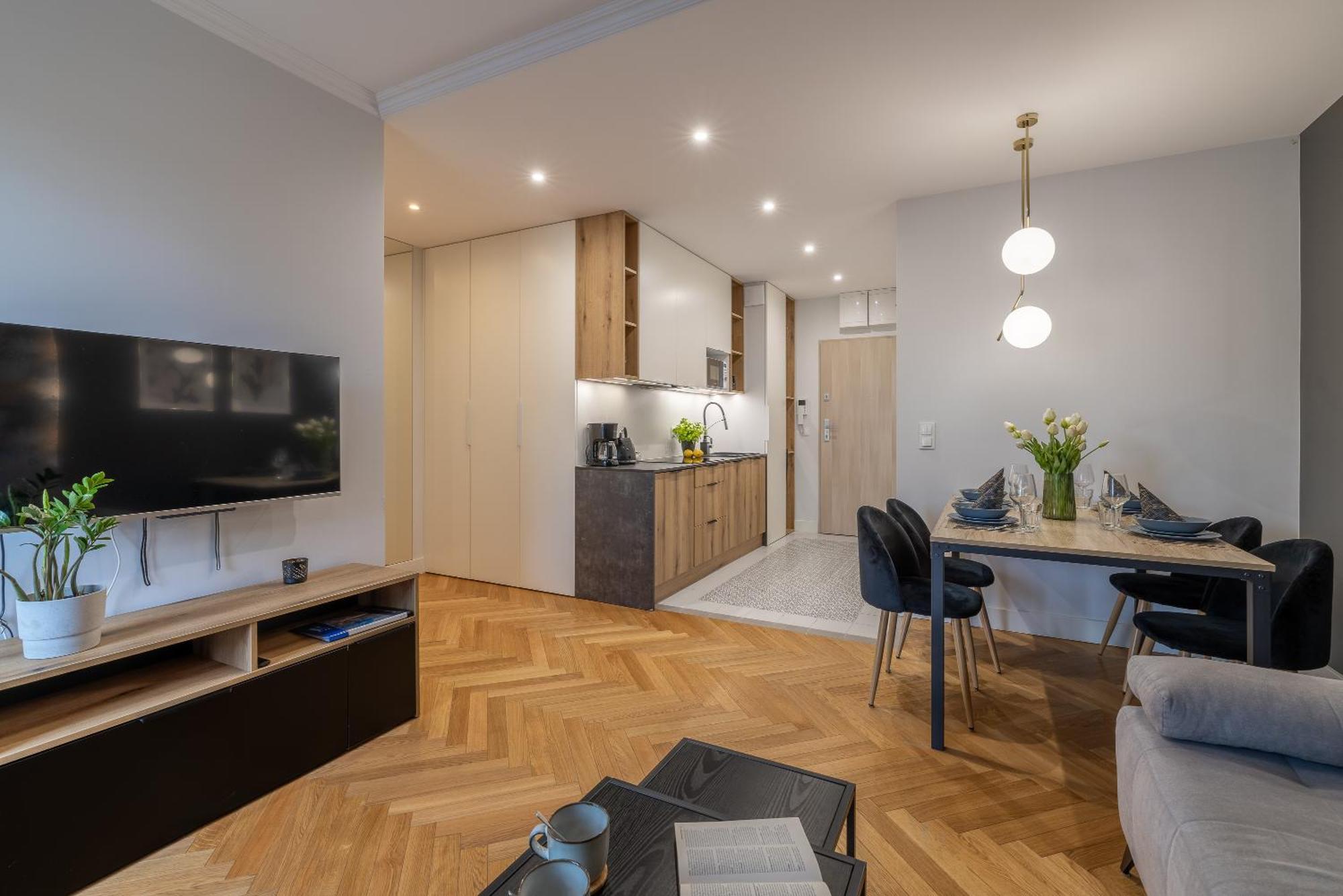 Ambria Apartments Matejki 17 シフィノウイシチェ エクステリア 写真